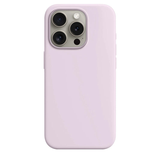 Classic Silicone MagSafe iPhone Case - Pastel Purple