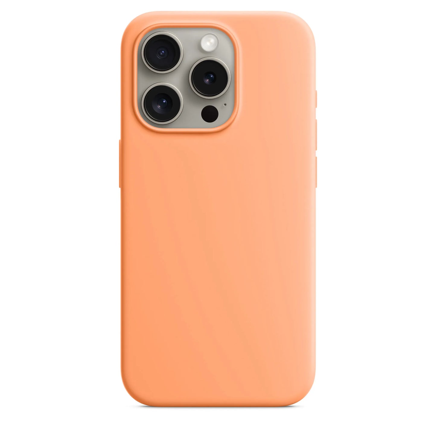 Classic Silicone MagSafe iPhone Case - Orange