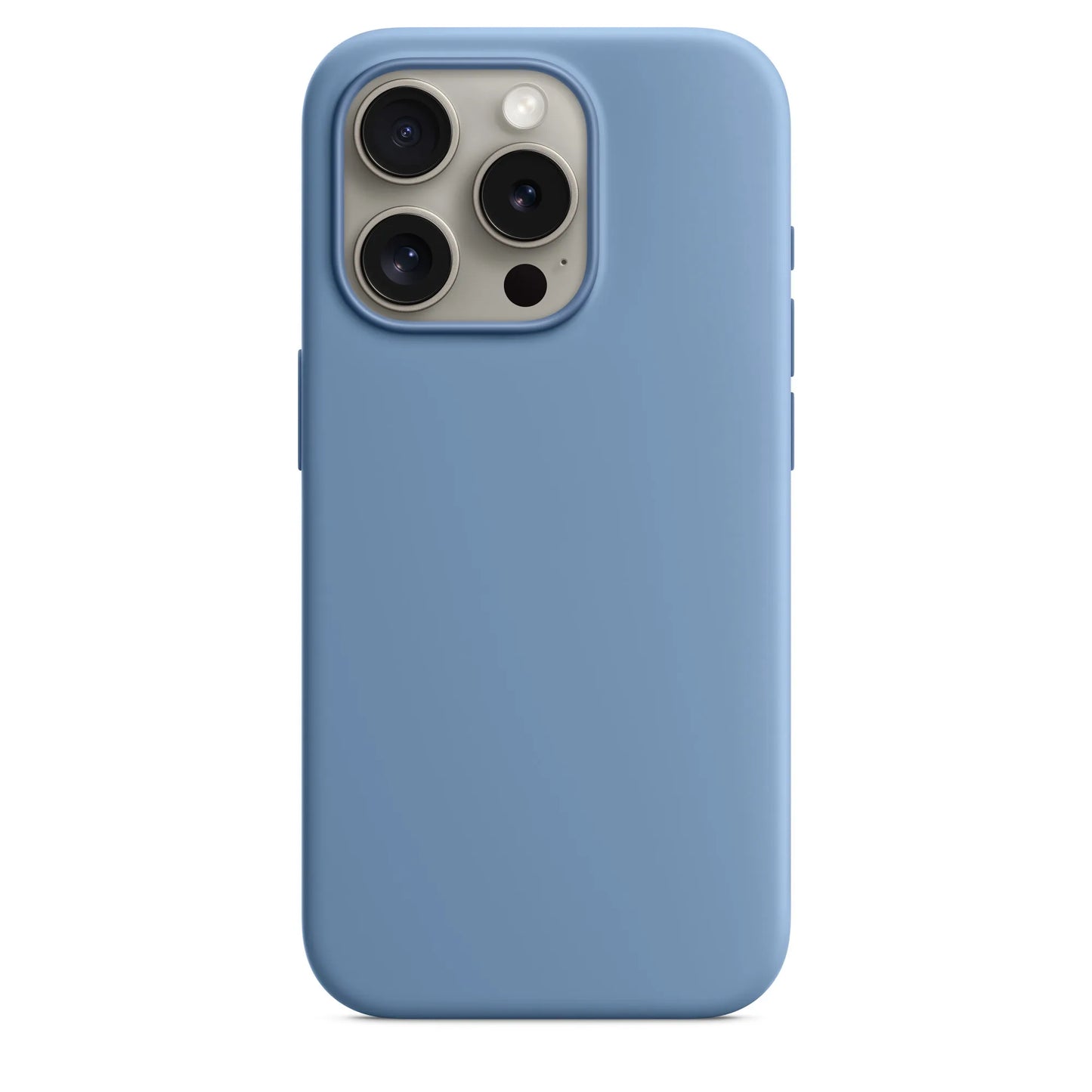 Classic Silicone MagSafe iPhone Case - Ocean Blue